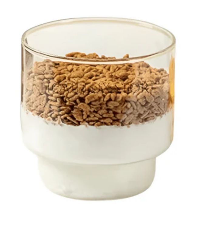 Borosilicate glass breakfast bowl