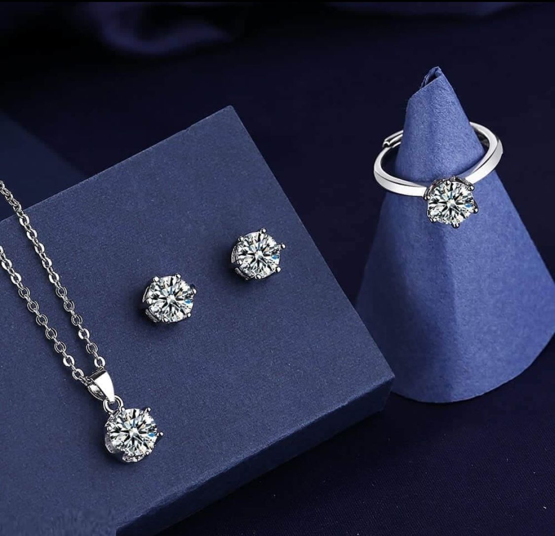 Diamond Pendant set