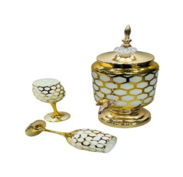7 pcs glassware dispenser set