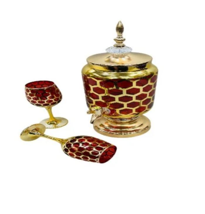 7 pcs glassware dispenser set