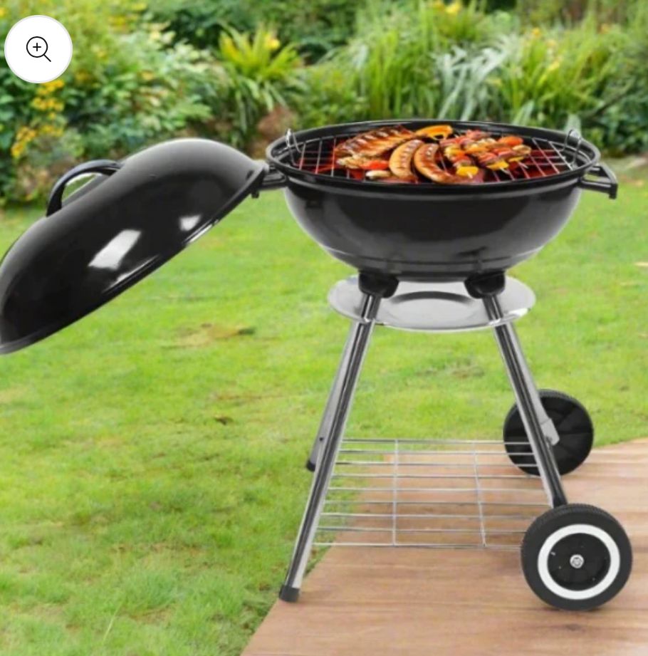 Apple charcoal stove BBQ grill
